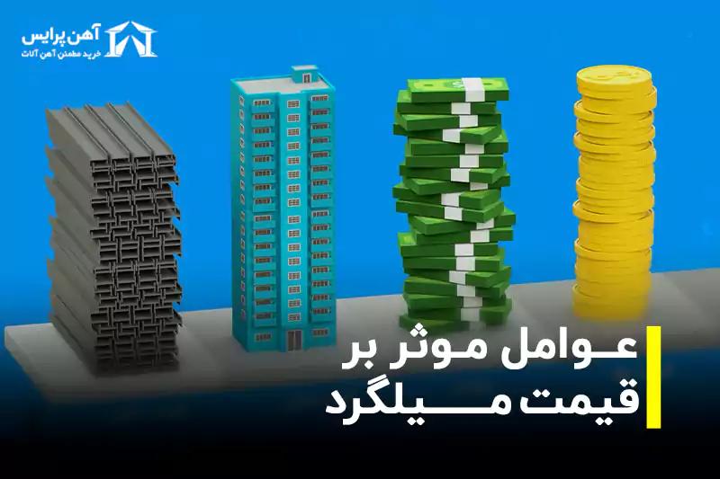 عوامل موثر بر قیمت میلگرد 