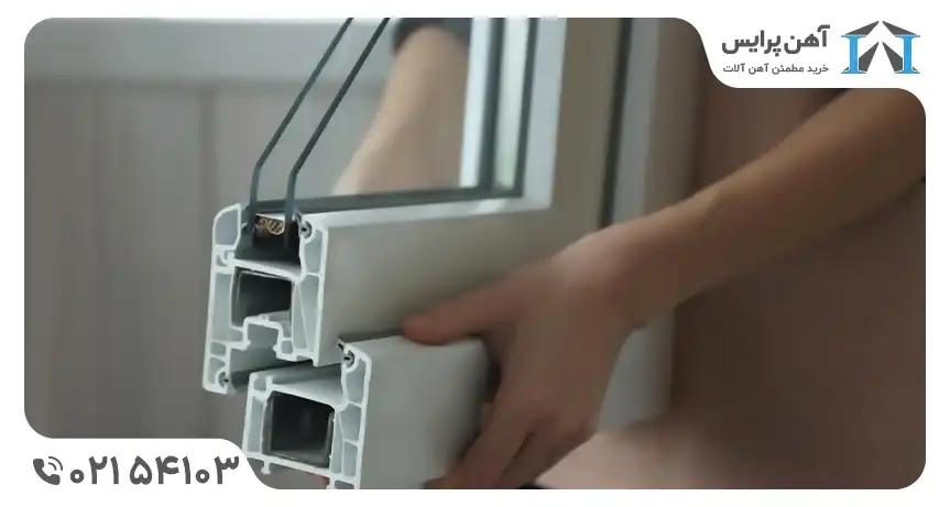 پروفیل UPVC پیش از نصب
